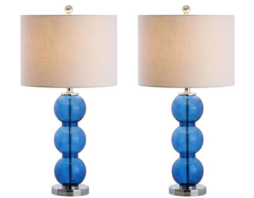 Bella 27" Glass Triple Sphere LED Table Lamp